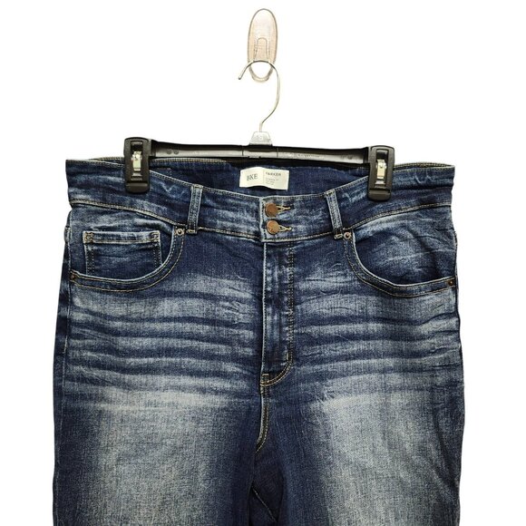 BKE Women 33x31.5 Parker Boot Stretch Jeans Blue Universal Fit Bootcut High Rise - Picture 6 of 16